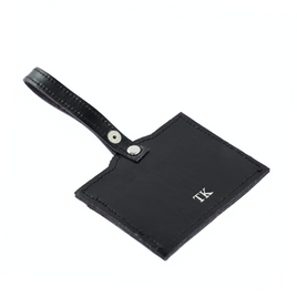 Personalized genuine leather spectacle case Solier SA37 maroon