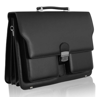 Men`s business briefcase SOLIER S36 black