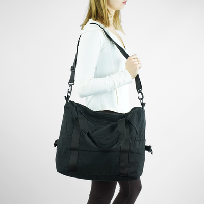 Genuine leather woman's laptop bag FL25 black with snake pattern