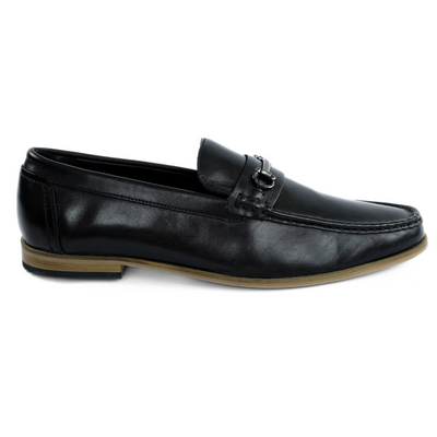 Men's stylish leather Chukka shoes / boots dark brown M467DBS