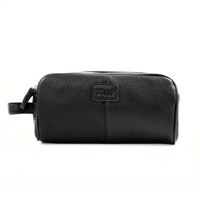 Elegant leather men's beauty bag SOLIER SZETLAND