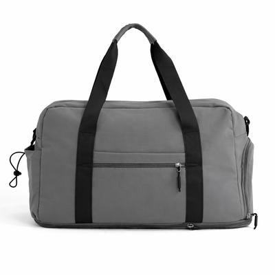 Torba weekendowa podróżna skórzana Solier SL39 Astrin czarna 