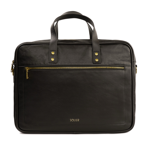 GENUINE LEATHER SHOULDER BAG SL05 NEWBRIDGE BROWN