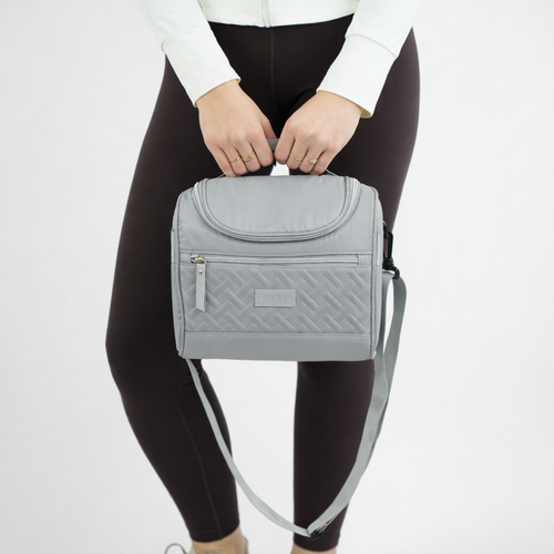 Torba termiczna Solier lunch box torba na kanapki - szara