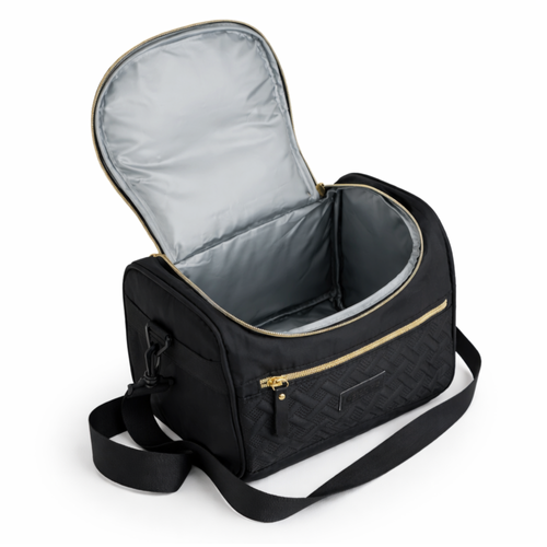 Torba termiczna Solier lunch box torba na kanapki - czarna