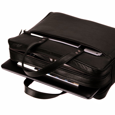 GENUINE LEATHER SHOULDER BAG SL05 NEWBRIDGE BROWN