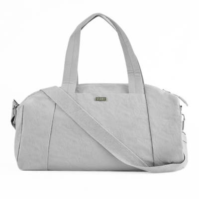 Torba weekendowa podróżna skórzana Solier SL39 Astrin czarna 