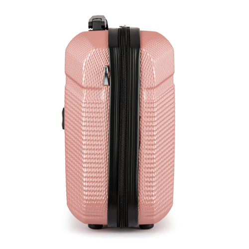 Cosmetic travel case ABS STL945 pink