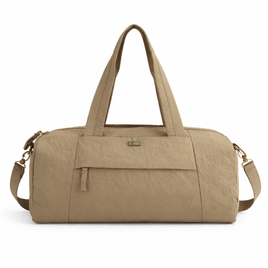 Sportowa torba materiałowa fitness Solier FB52 Lunea - beż