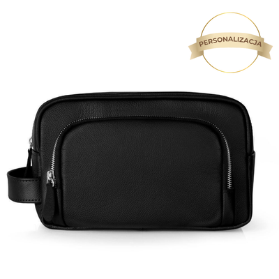Personalizowana skórzana kosmetyczka męska SK04