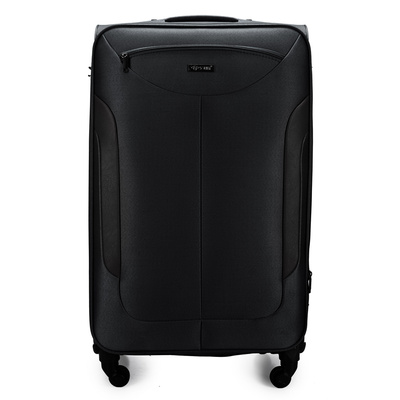 Large soft luggage L Solier STL1801 black