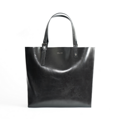 Czarna torba shopper damska FL32 Tivora Black