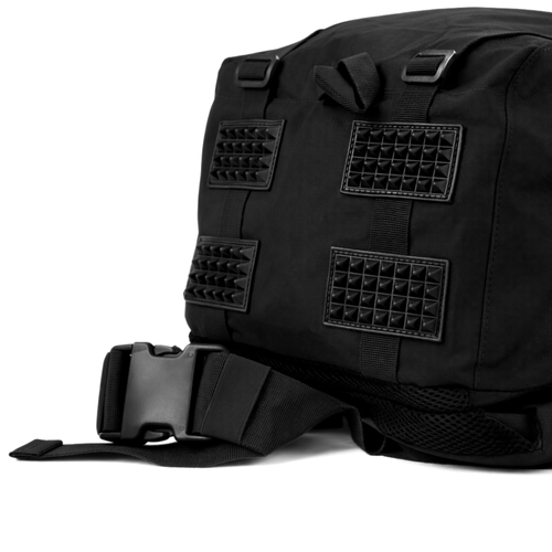 Genuine leather woman's laptop bag FL25 black with snake pattern