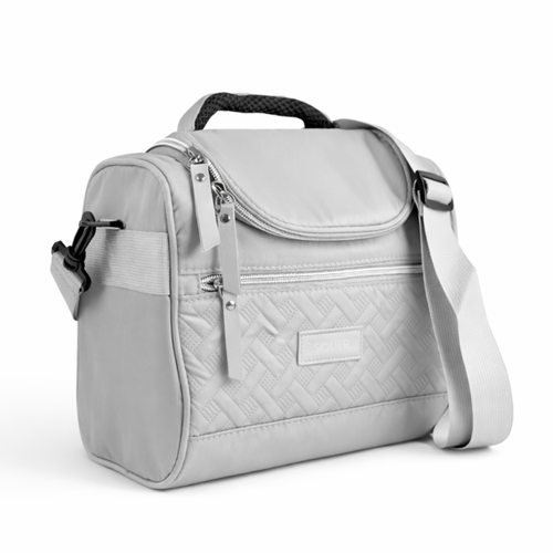 Torba termiczna Solier lunch box torba na kanapki - szara