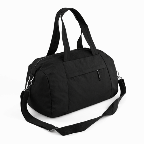 Materiałowa torba sportowa Solier SM05 Shala - czarny