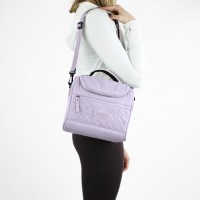 Torba termiczna Solier lunch box torbana kanapki - wrzosowa