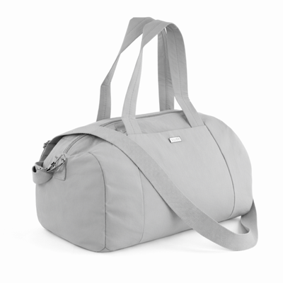 Materiałowa torba sportowa Solier SM05 Shala - szary