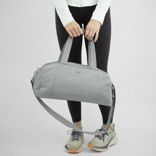 Materiałowa torba sportowa Solier SM05 Shala - szary