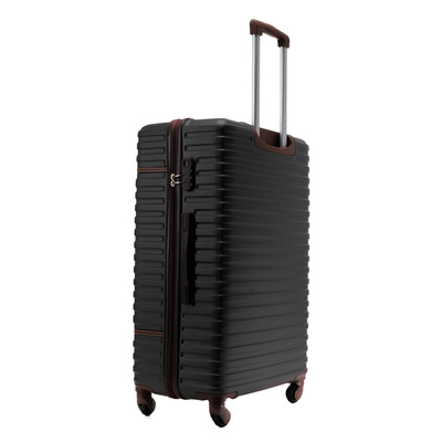 MEDIUM SUITCASE 22' STL957 ABS BLACK