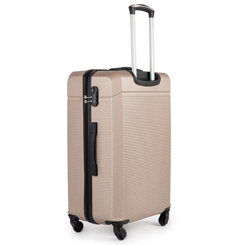 MEDIUM SUITCASE 22' STL945 ABS CHAMPAGNE