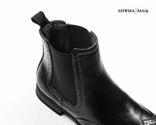 Classic leather Chelsea Jodhpur boots for men