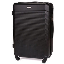 MEDIUM SUITCASE 22' STL945 ABS BLACK