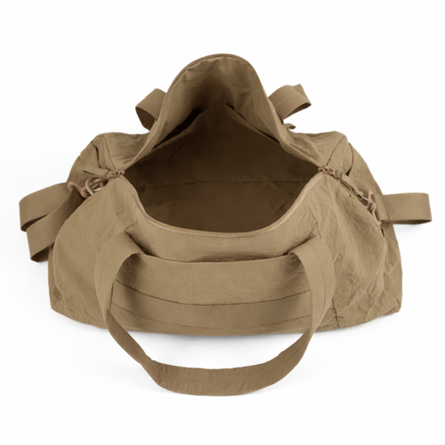 Sportowa torba materiałowa fitness Solier FB52 Lunea - beż