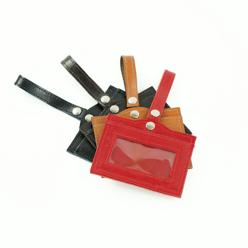 Personalized genuine leather spectacle case Solier SA37 maroon