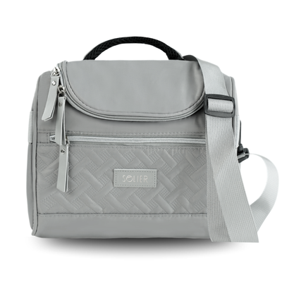 Torba termiczna Solier lunch box torba na kanapki - szara