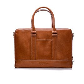 Men's leather shoulder laptop bag SL02 ABERDEEN