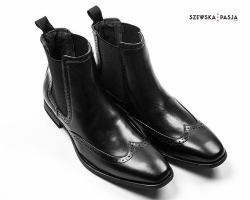 Classic leather Chelsea Jodhpur boots for men