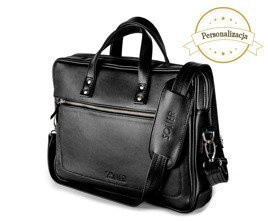 Personalised genuine leather laptop bag SL04