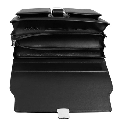 Men`s business briefcase SOLIER S36 black