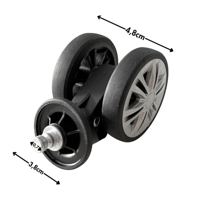 Wheel for suitcase STL945 black 1 pcs.