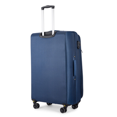 Medium soft luggage M 23'' Solier STL2240 navy-brown