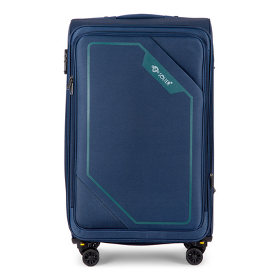 Large soft luggage XL 29'' Solier STL2240 navy-green