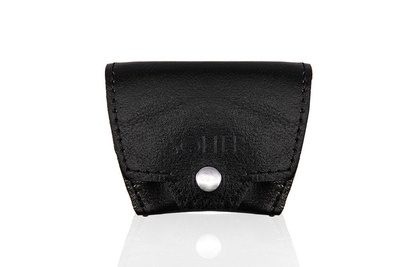 Leather men's coin wallet SOLIER SA10 BLACK