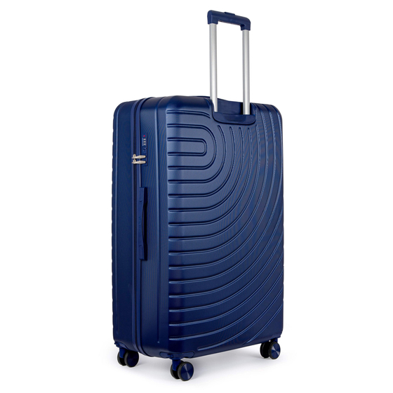 Walizka podróżna bardzo duża ABS SOLIER AVENTOR STL1064 NAVY 32" XXL