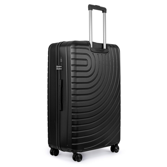 Walizka podróżna duża ABS SOLIER AVENTOR STL1064 BLACK 28" XL