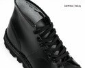 Czarne klasyczne buty męskie retro MONKEY SHOES