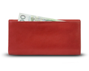 Skórzany portfel damski Solier P35 czerwony